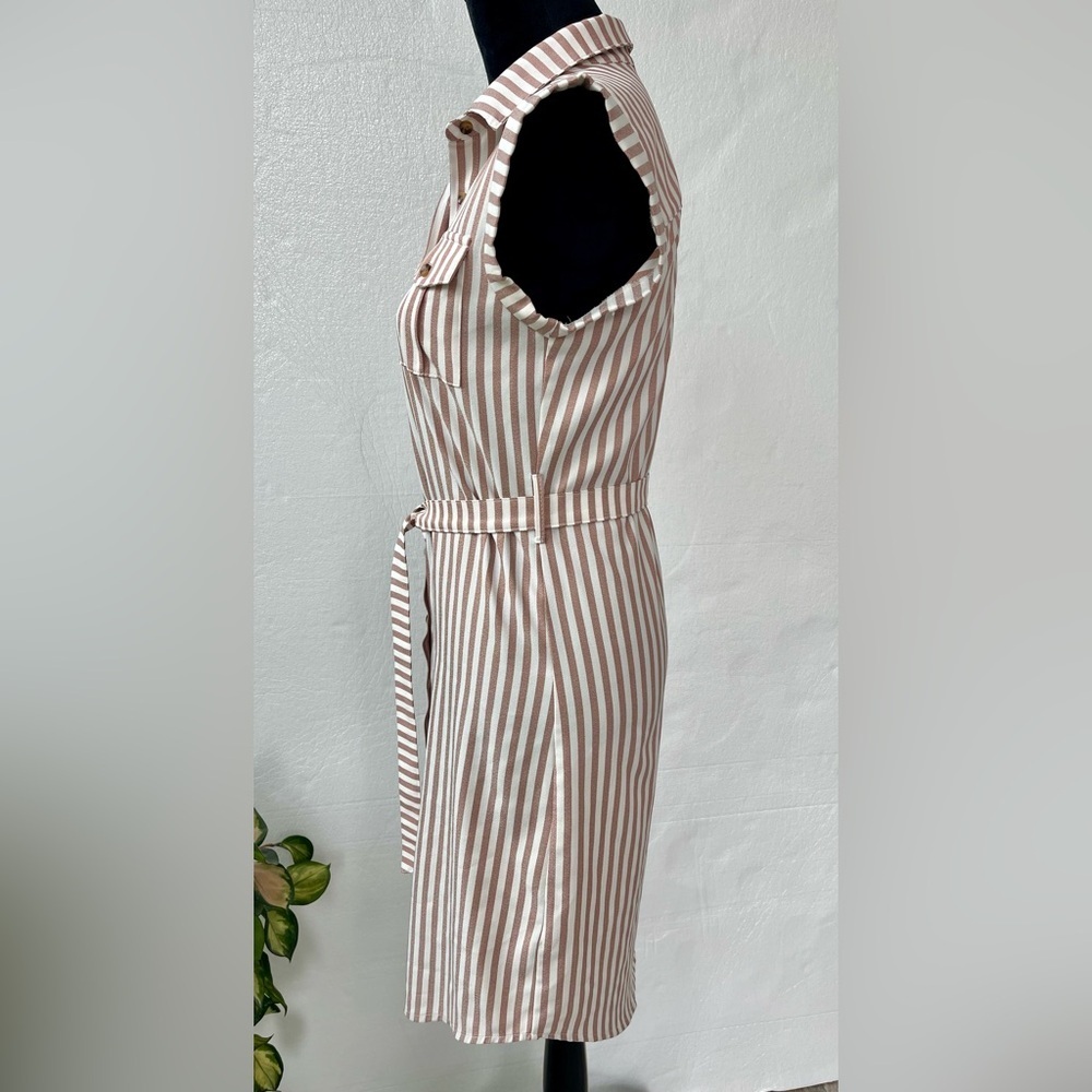 Bishop & Young button down shift dress size extra small
Brown and white stripe - Picture 4 of 7